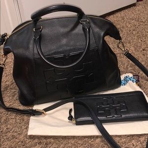 Black Tory Burch purse